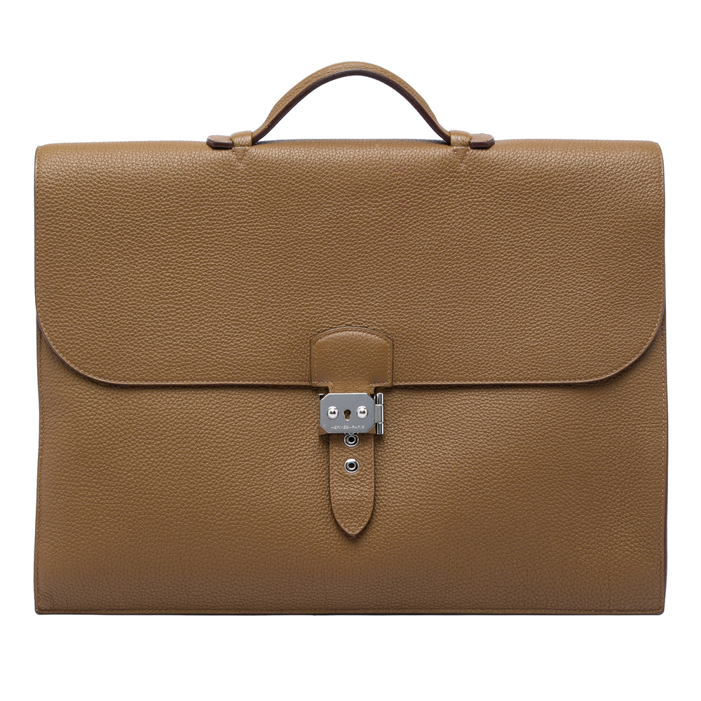 Pre-Loved Hermes Togo Sac a Depeches 40